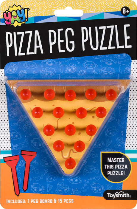 YAY! Pizza Puzzle Peg Game