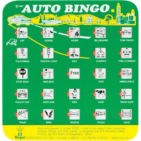 Travel Bingo Asst 