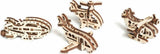 Ugears U-Fidgets Aircrafts (4 Pcs)