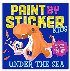 Paint by Sticker Kids: Under the Sea: Create 10 Pictures One Sticker at a Time!