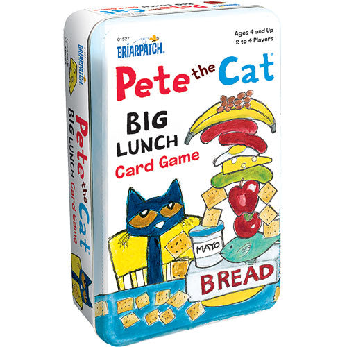 PETE the Cat Big Lunch Card Game TIN