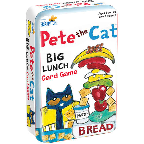 PETE the Cat Big Lunch Card Game TIN