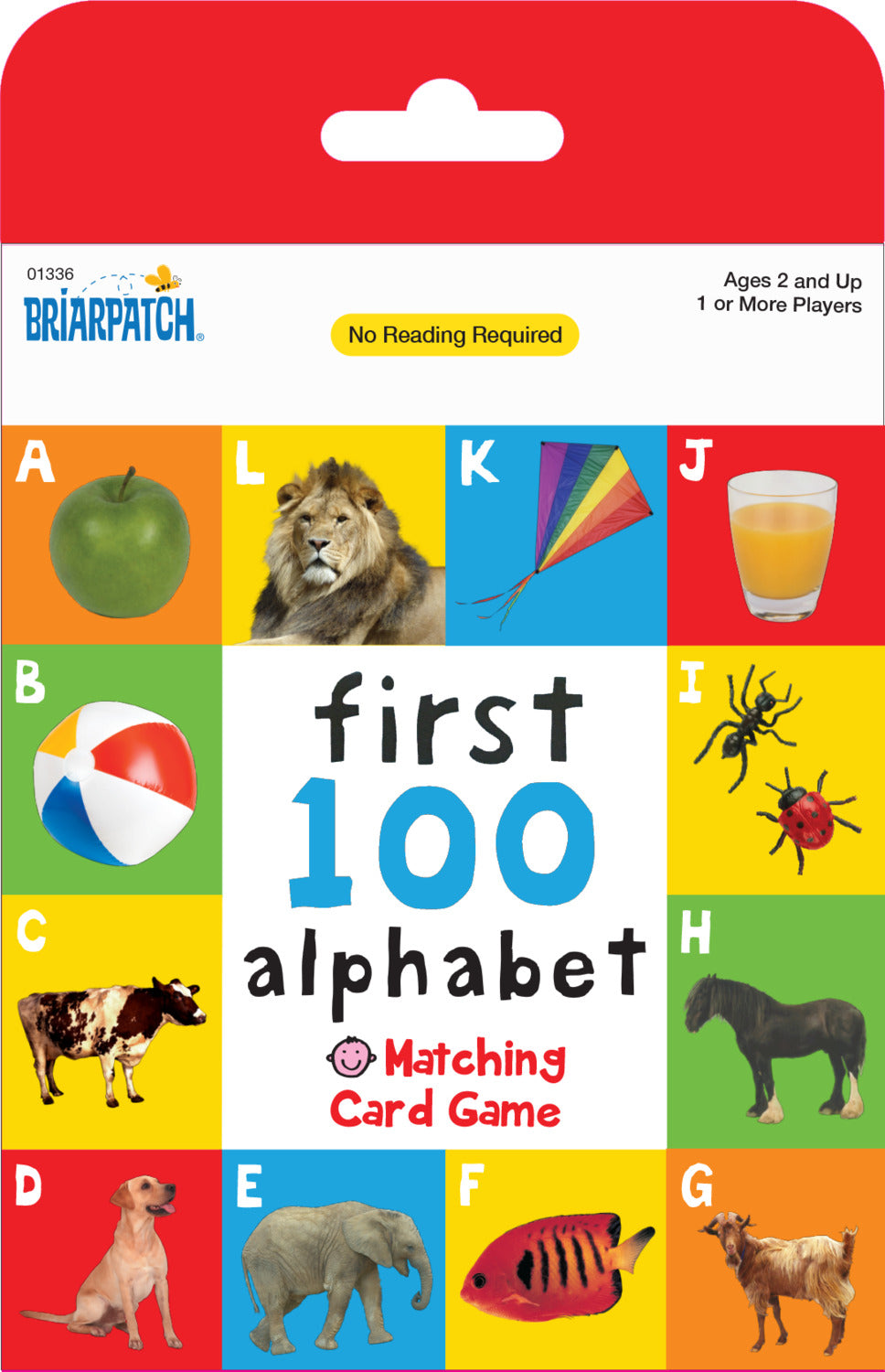 First 100 Alphabet Matching Card Game