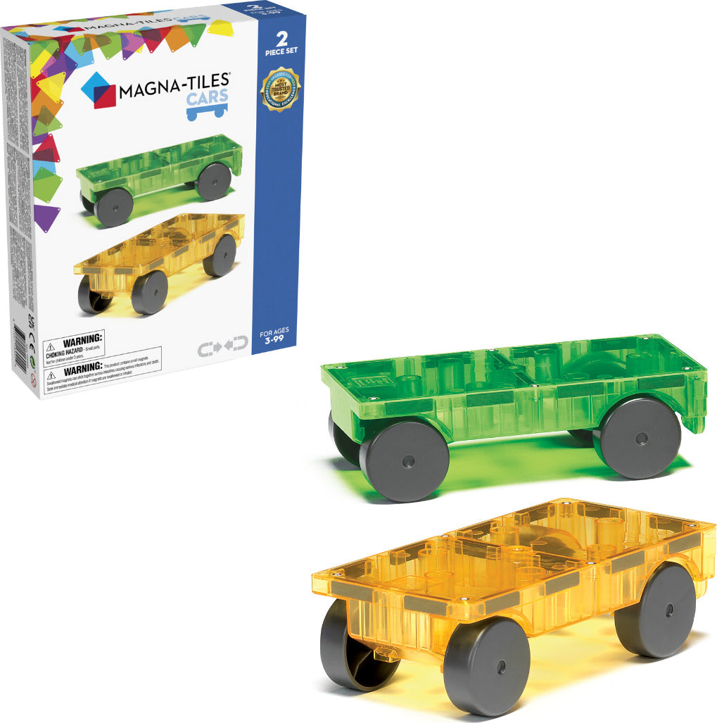 Magna-Tiles™ Cars 2 Piece Expansion Set