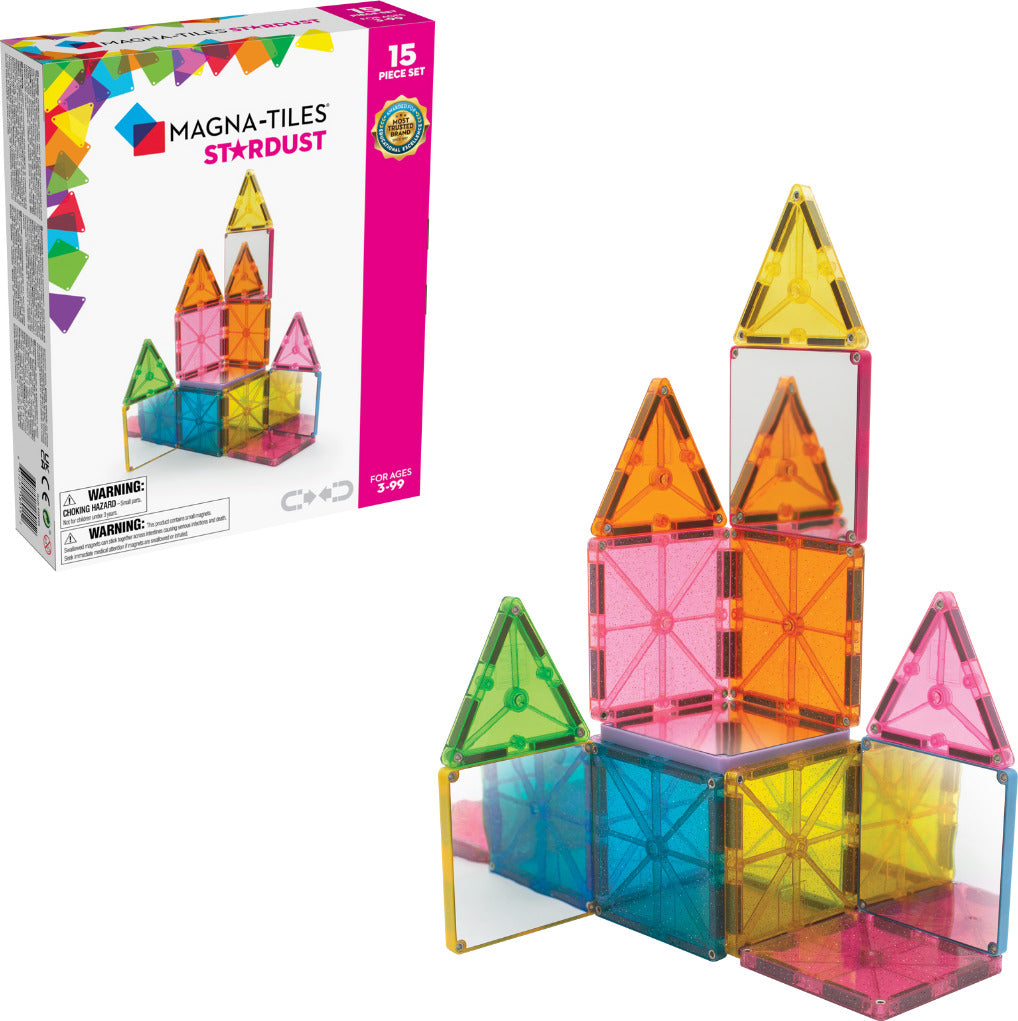 Magna-Tiles Stardust 15 Piece Set