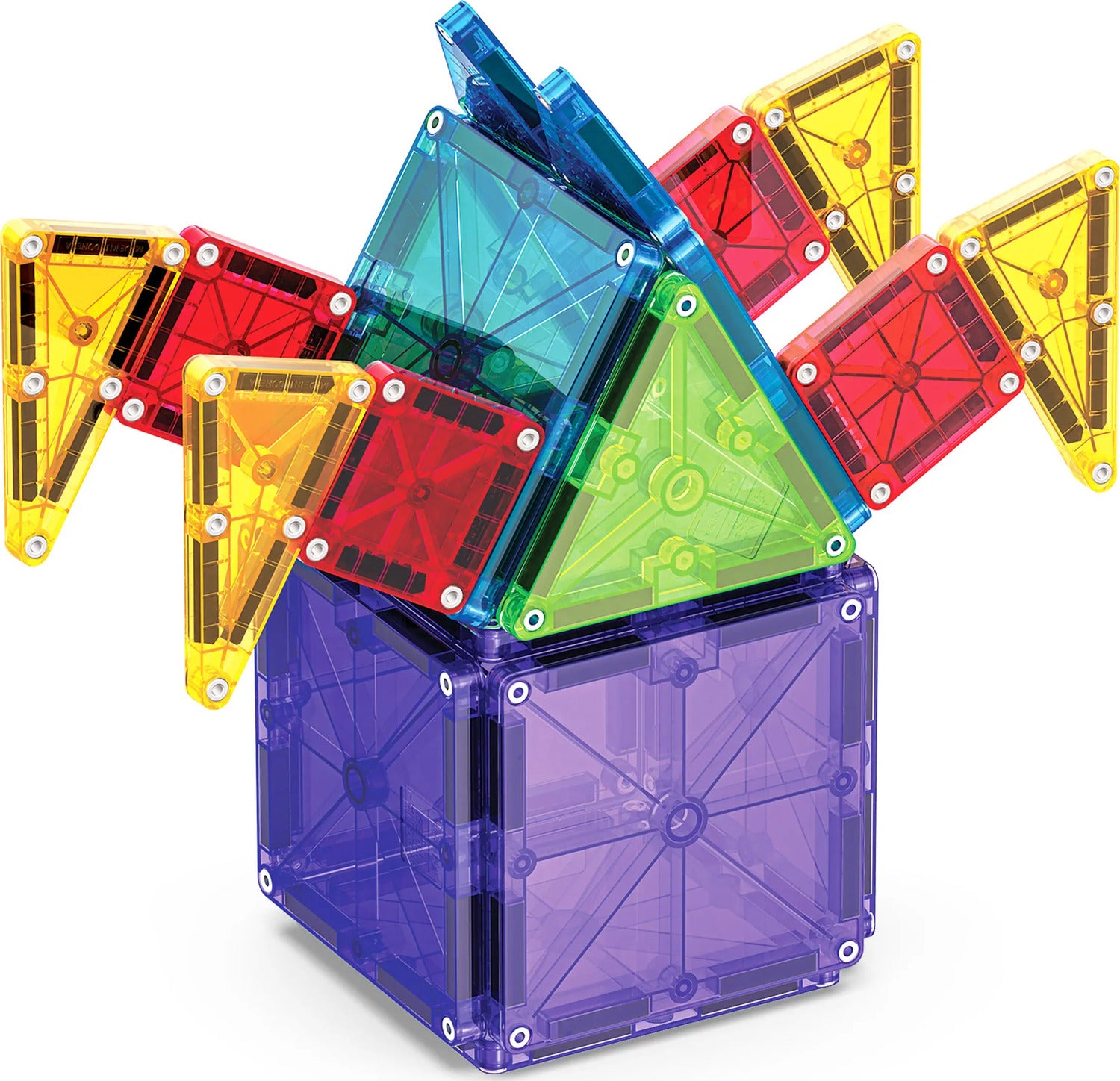 Magna-Tiles Combo + microMAGS 46 Piece Set – School Crossing