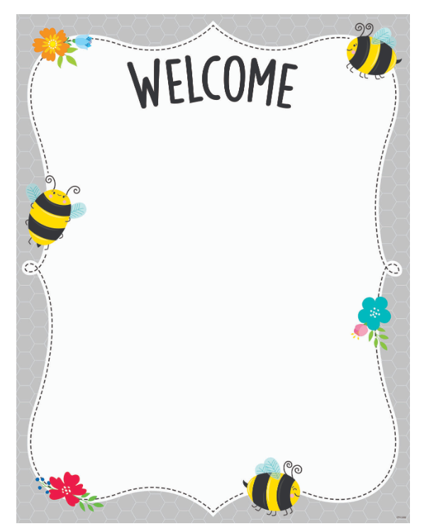 Welcome (Busy Bees) Chart