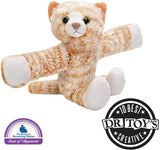 Huggers Orange Tabby Cat Stuffed Animal - 8"