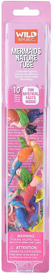 Tube of Mermaid Figurines