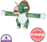 Huggers Triceratops Stuffed Animal - 8"