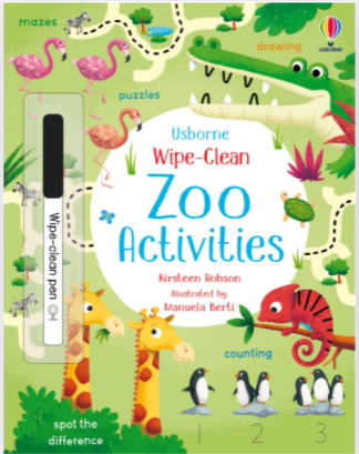 Wipe-Clean, Zoo Activities