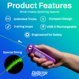 ZipString - The Original (Vivacious Violet)