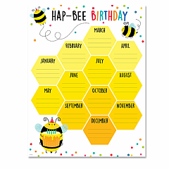 Happy Birthday (Busy Bees) Chart