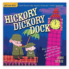 Indestructibles: Hickory Dickory Dock: Chew Proof · Rip Proof · Nontoxic · 100% Washable (Book for Babies, Newborn Books, Safe